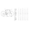 Orbea Denna M31e Rival Xplr Etap Axs 2025 Elektrisches Gravelbike, Nickel matt / carbon raw gloss, M, 420Wh