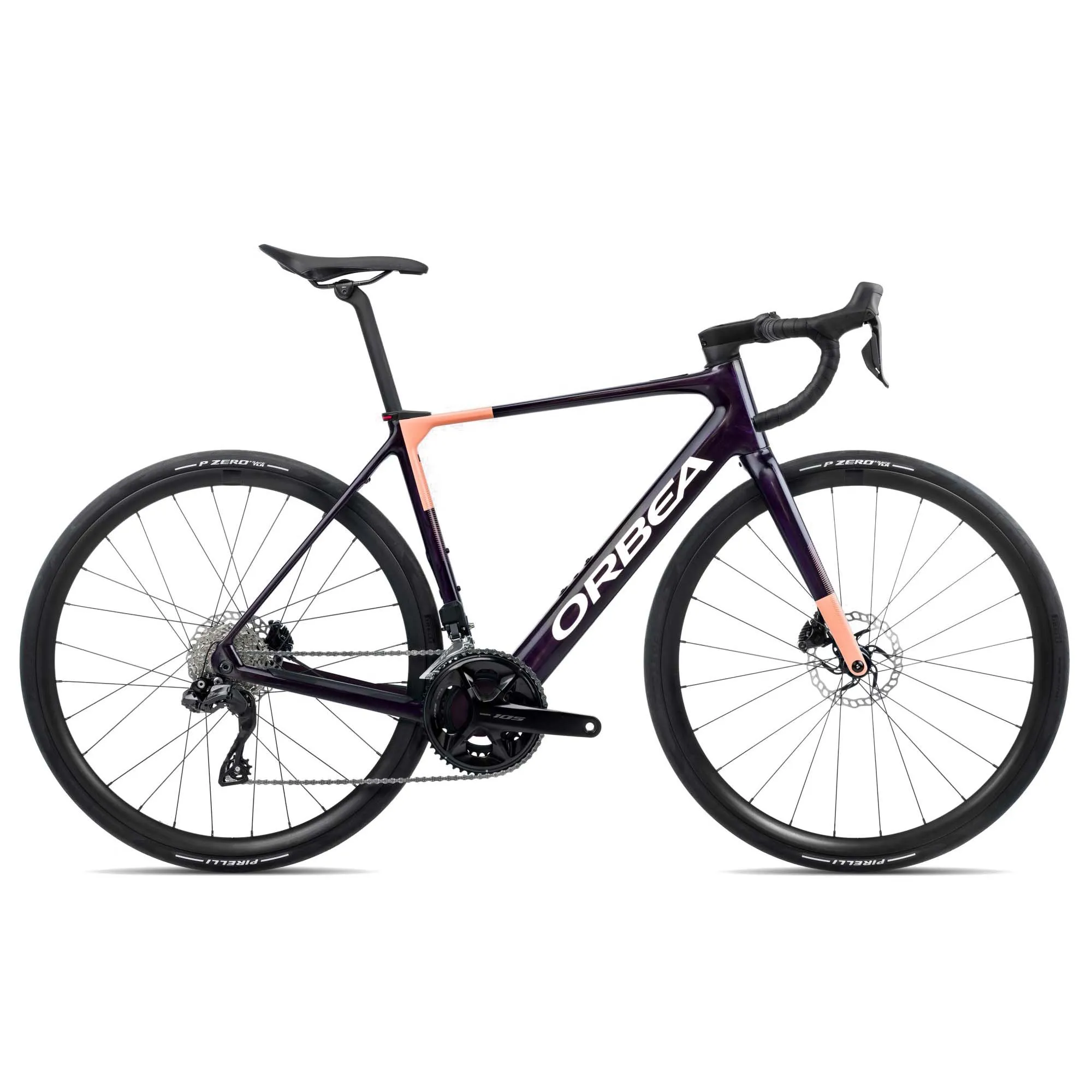 Orbea Gain M30i 105 Di2 R7150 2025 E-rennrad, Fantasy purple carbon view gloss / orange cloud matt, L, 353Wh Orbea Gain M30i 105 Di2 R7150 2025 E-rennrad, Fantasy purple carbon view gloss / orange cloud matt, L, 353Wh