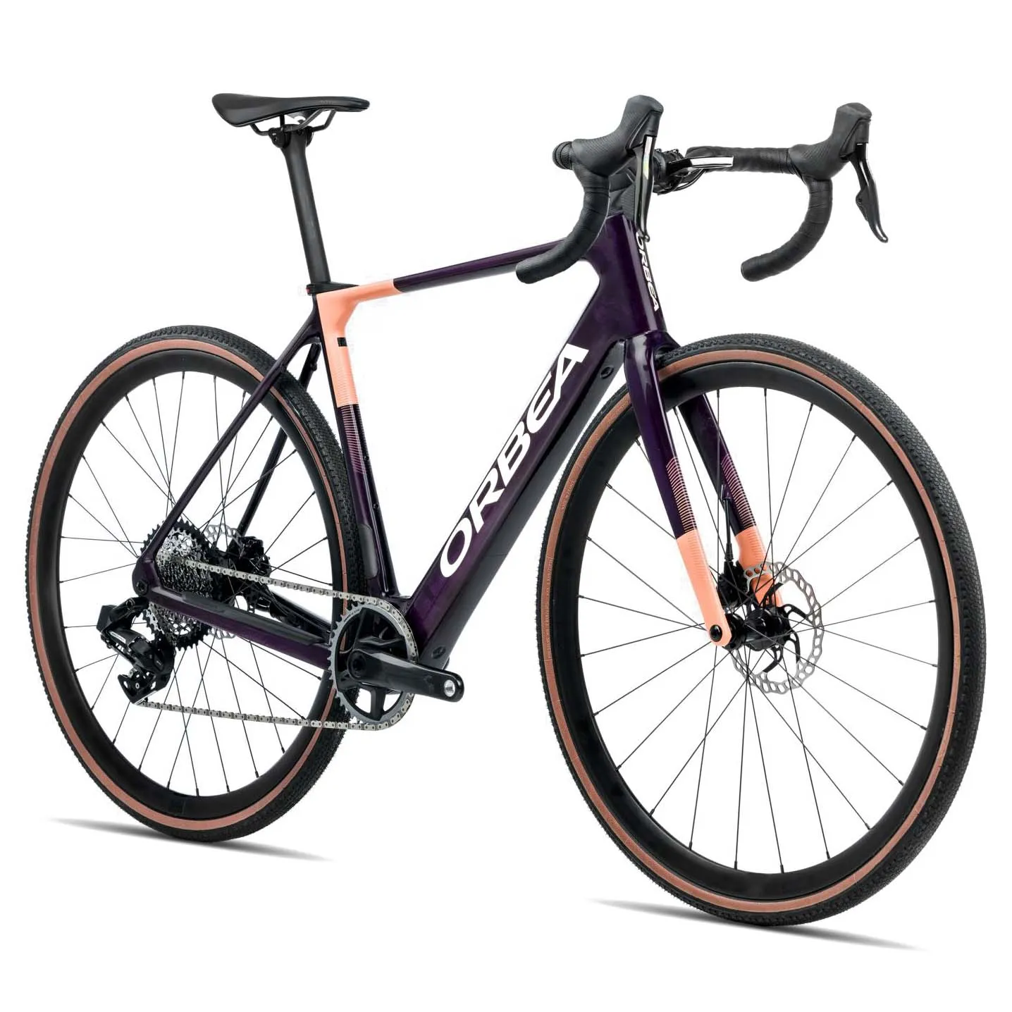 Orbea Gain M30i 105 Di2 R7150 2025 E-rennrad, Fantasy purple carbon view gloss / orange cloud matt, L, 353Wh Orbea Gain M30i 105 Di2 R7150 2025 E-rennrad, Fantasy purple carbon view gloss / orange cloud matt, L, 353Wh