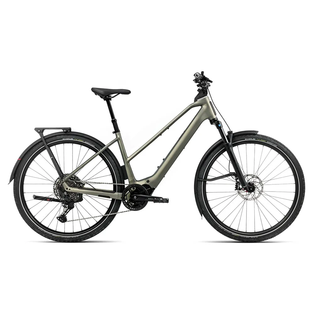 Orbea Kemen Tour 10 Mid 28mph Cues U6000 Gs Shadow 2025 Elektrofahrrad, Spaceship green matt, S, 630Wh Orbea Kemen Tour 10 Mid 28mph Cues U6000 Gs Shadow 2025 Elektrofahrrad, Spaceship green matt, S, 630Wh