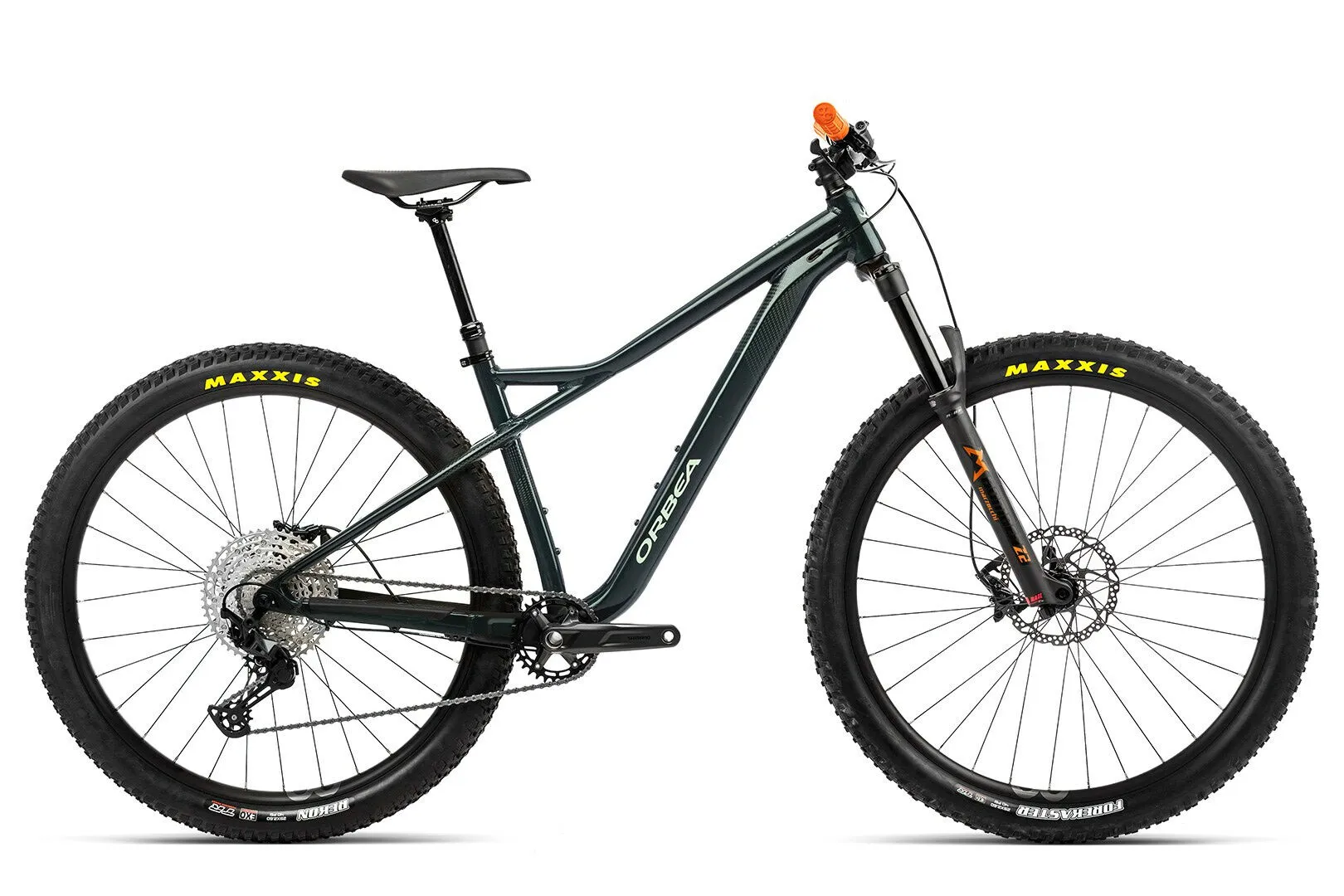 Orbea LAUFEY H10 Dark Green Metallic, Lime Green 29" Diamant, Dunkelgrün, L Orbea LAUFEY H10 Dark Green Metallic, Lime Green 29" Diamant, Dunkelgrün, L