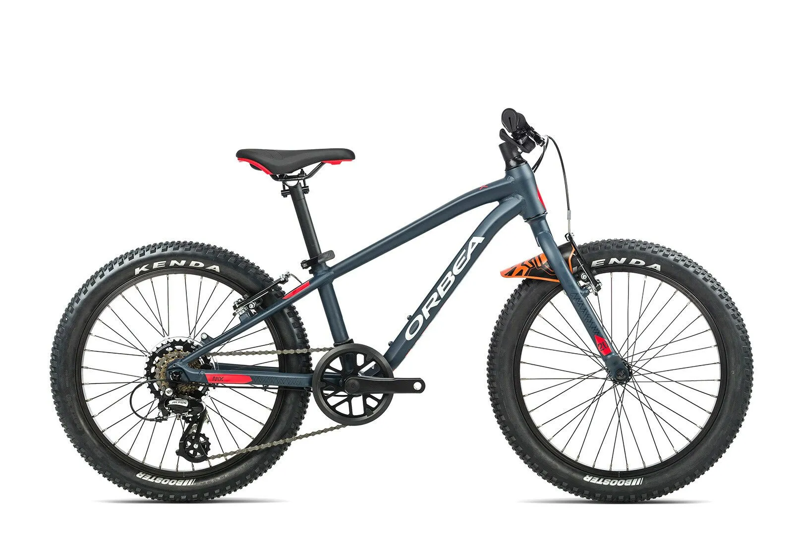 Orbea MX 20 DIRT Indigo Blue (Matt) Bright Red (Gloss) 20" Diamant, Dunkelblau, 20"
