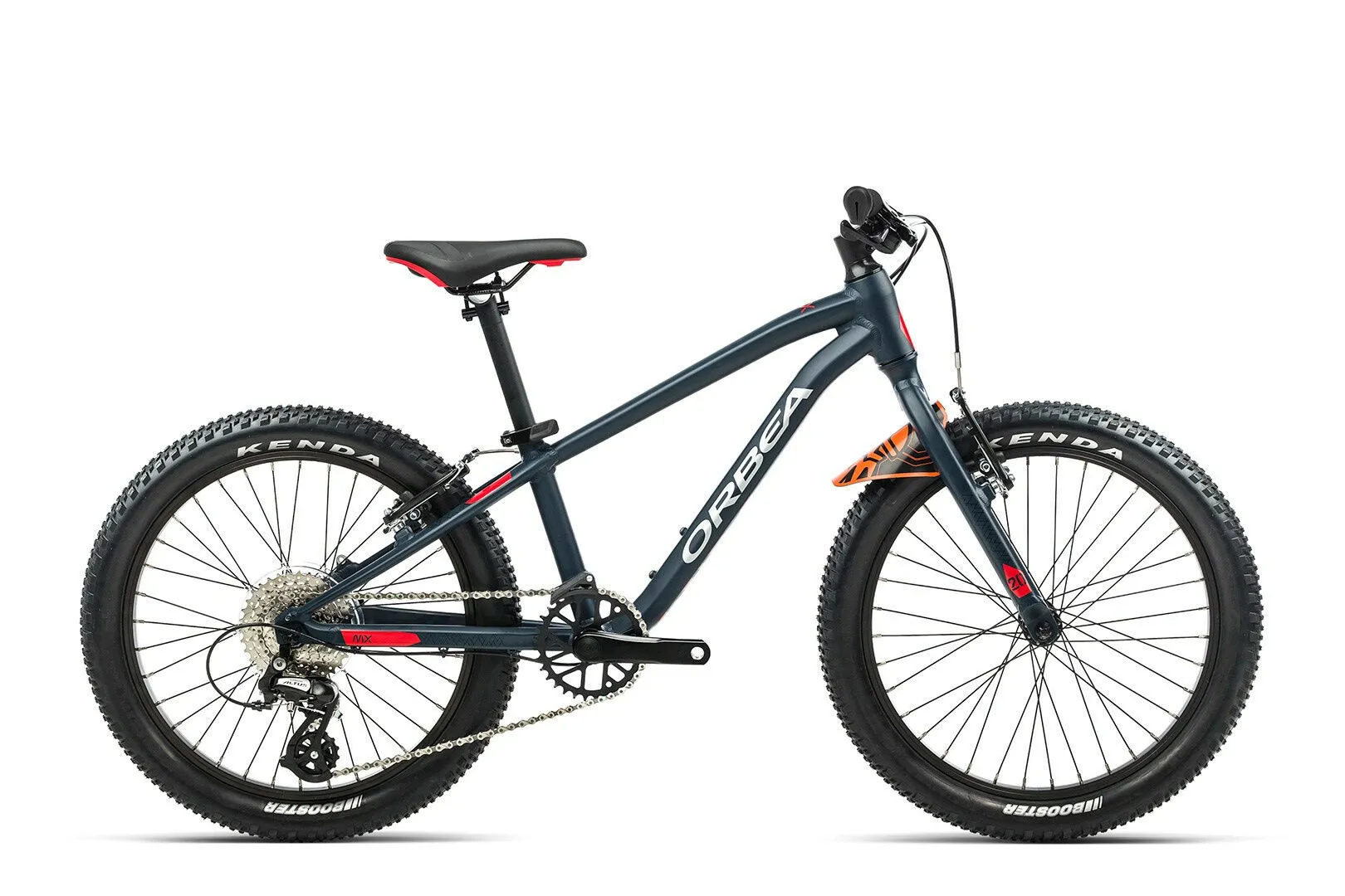 Orbea MX 20 TEAM Blue Bondi (Matte), Bright Red (Gloss) 20" Diamant, Dunkelblau
