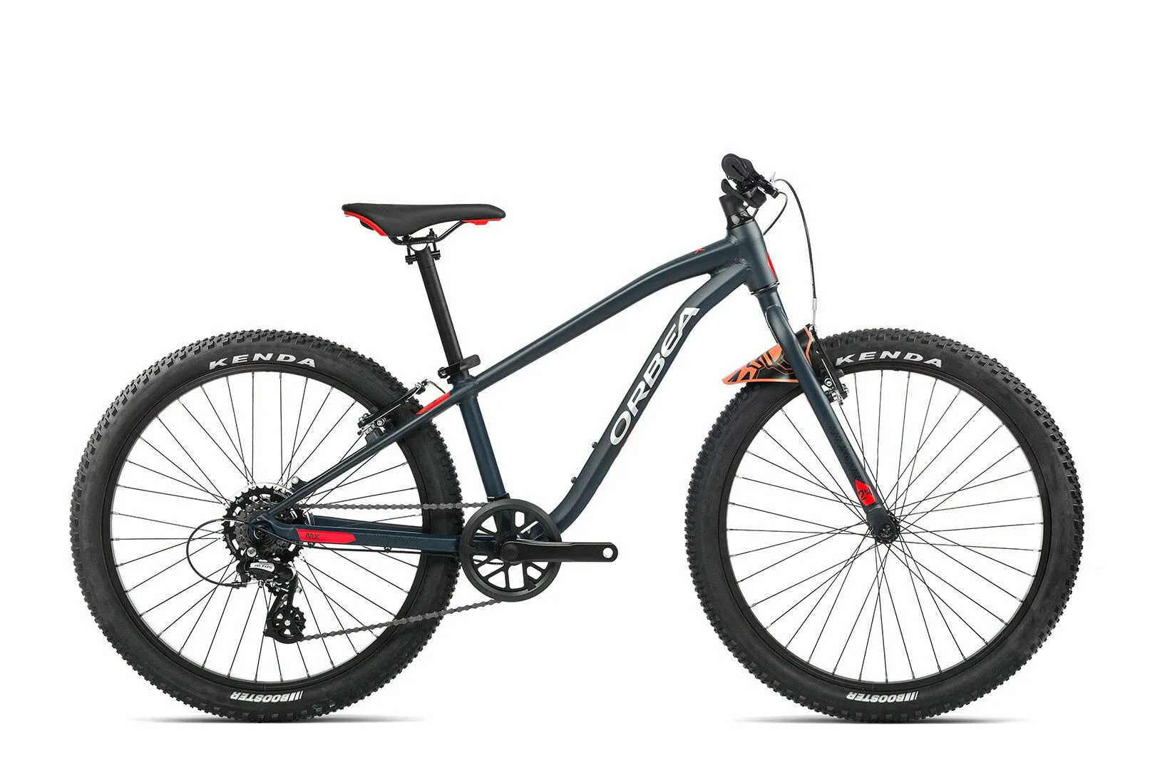 Orbea MX 24 DIRT Indigo Blue (Matt) Bright Red (Gloss) 24" Diamant, Dunkelblau, 24" Orbea MX 24 DIRT Indigo Blue (Matt) Bright Red (Gloss) 24" Diamant, Dunkelblau, 24"