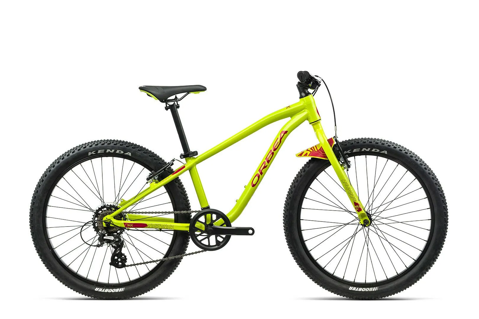 Orbea MX 24 DIRT Lime, Watermelon (Gloss) 24" Diamant, Hersteller-lime, watermelon (gloss)