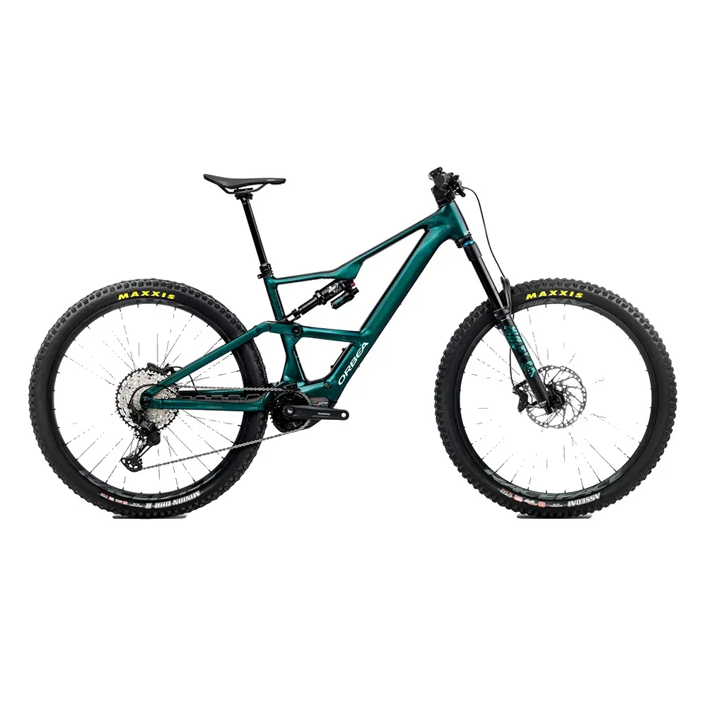 Orbea Rise Lt H10 29´´ Xt M8100 Sgs Shadow Plus 2026 Elektrische Mountainbike, Escape green / splash ice green gloss, XL, 630Wh Orbea Rise Lt H10 29´´ Xt M8100 Sgs Shadow Plus 2026 Elektrische Mountainbike, Escape green / splash ice green gloss, XL, 630Wh