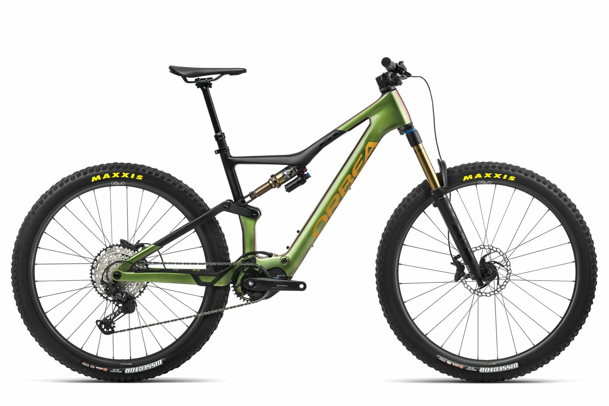 Orbea RISE M10 Chameleon Goblin Green (Gloss)-Black (Matt) 2023 29" 360 Wh Diamant, Hersteller-chameleon goblin green (gloss)-black (matt), M