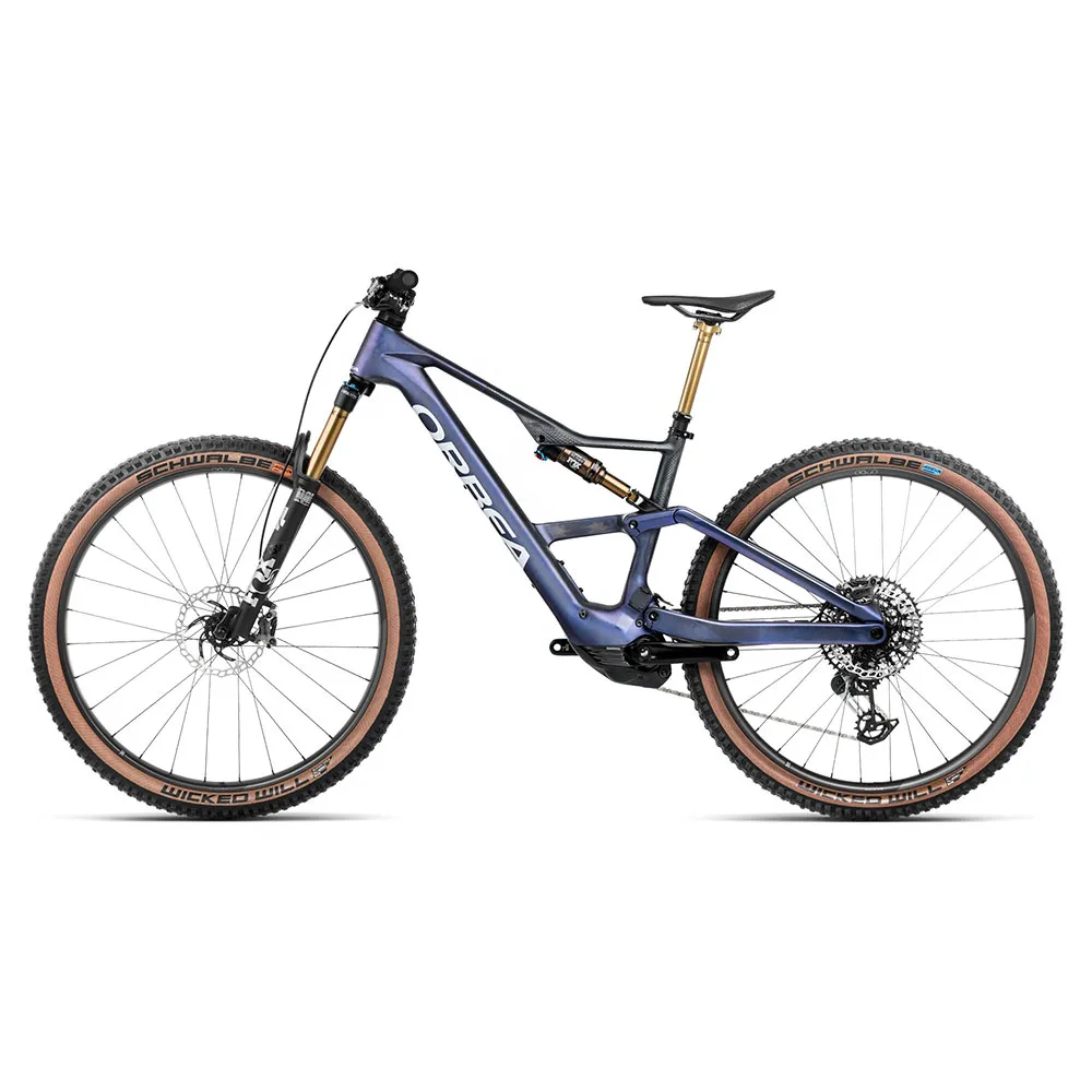 Orbea Rise Sl M-ltd 29´´ Xx Eagle Axs 2025 Elektrische Mountainbike, Tanzanite carbon view / carbon raw matt, M, 630Wh Orbea Rise Sl M-ltd 29´´ Xx Eagle Axs 2025 Elektrische Mountainbike, Tanzanite carbon view / carbon raw matt, M, 630Wh