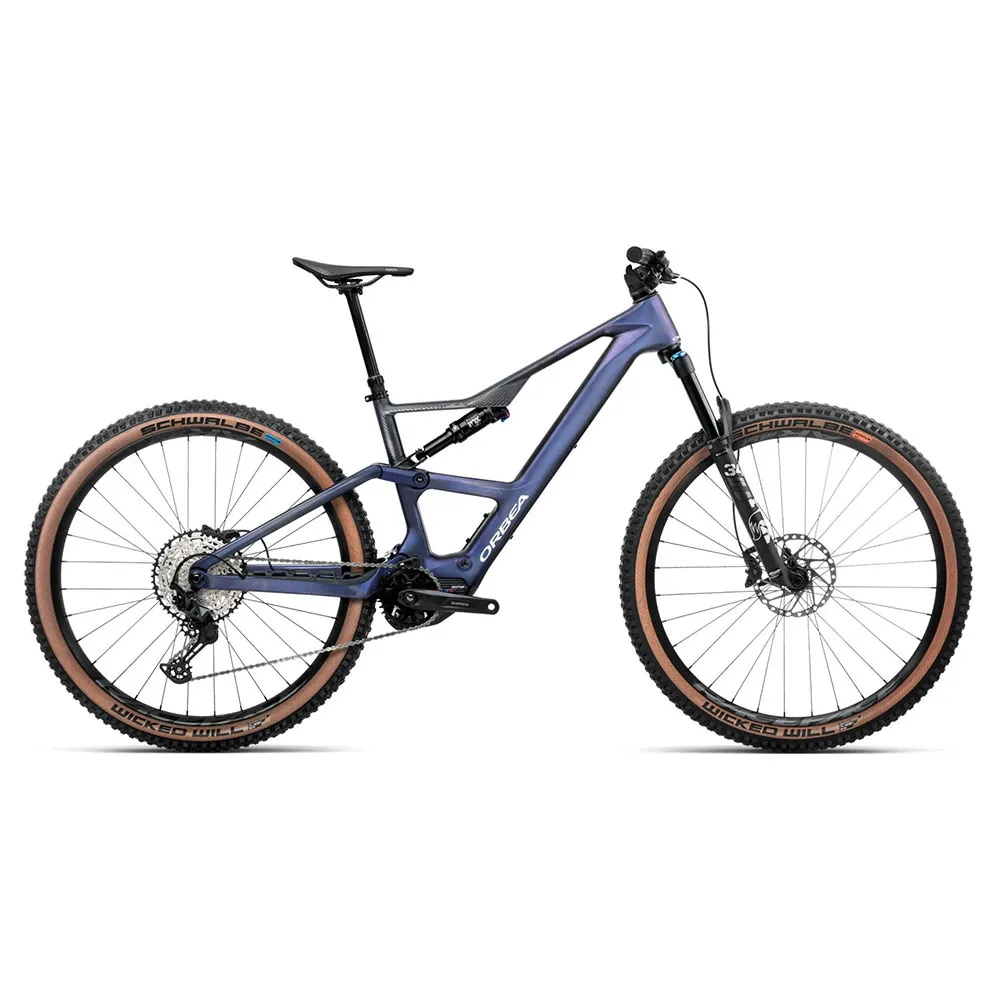 Orbea Rise Sl M20 20mph 29´´ Slx M7100 Sgs Shadow Plus 2025 Elektrische Mountainbike, Tanzanite carbon view / carbon raw matt, XL, 630Wh