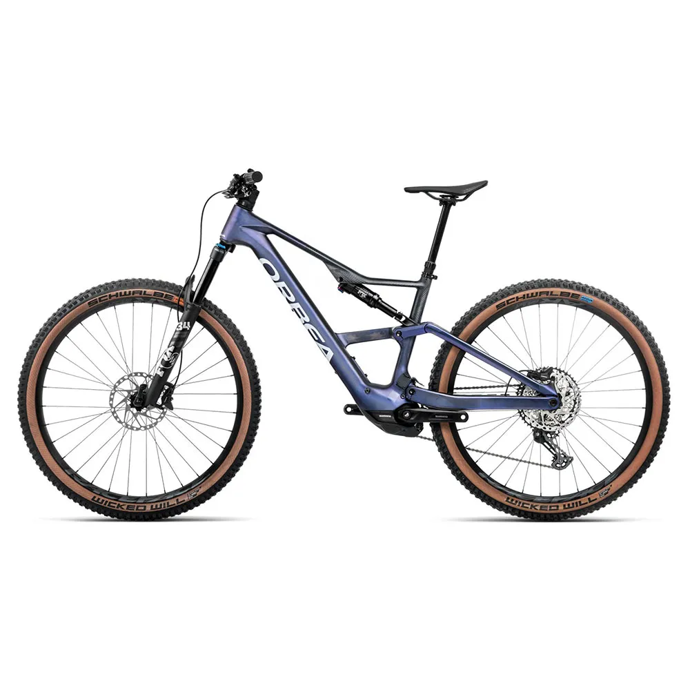 Orbea Rise Sl M20 20mph 29´´ Slx M7100 Sgs Shadow Plus 2025 Elektrische Mountainbike, Tanzanite carbon view / carbon raw matt, XL, 630Wh