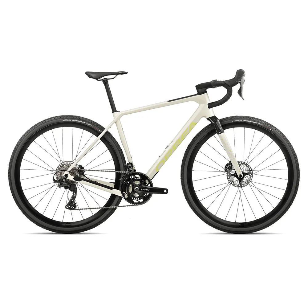 Orbea Terra M20team 700 Grx Rx820 2024 Gravelbike, Ivory white / spicy lime gloss Orbea Terra M20team 700 Grx Rx820 2024 Gravelbike, Ivory white / spicy lime gloss