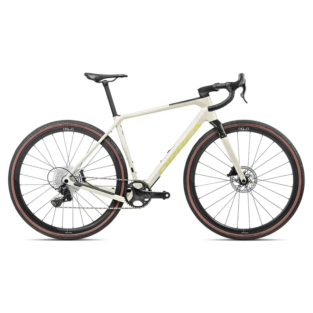 Orbea Terra M22team 1x 700 Ekar 2024 Gravelbike, Ivory white / spicy lime gloss, S Orbea Terra M22team 1x 700 Ekar 2024 Gravelbike, Ivory white / spicy lime gloss, S