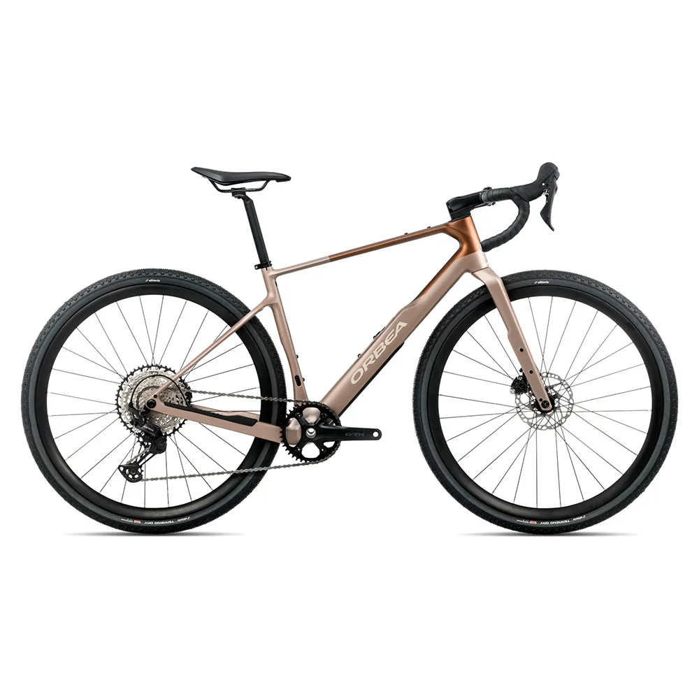 Orbea Terra M30team 1x Grx Rx822 Sgs 2026 Gravelbike, Nickel / met cinnamon matt