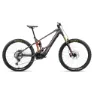 Diamond carbon view matt / mars red gloss