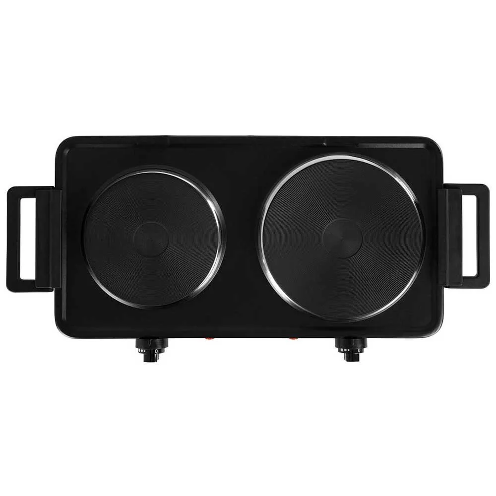 Orbegozo Pe2855 2500w Elektrische Campingküche 2 Brennern, Black, One Size Orbegozo Pe2855 2500w Elektrische Campingküche 2 Brennern, Black, One Size