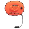 ORCA Bungee Sicherheitsboje unisex, Hi-vis orange