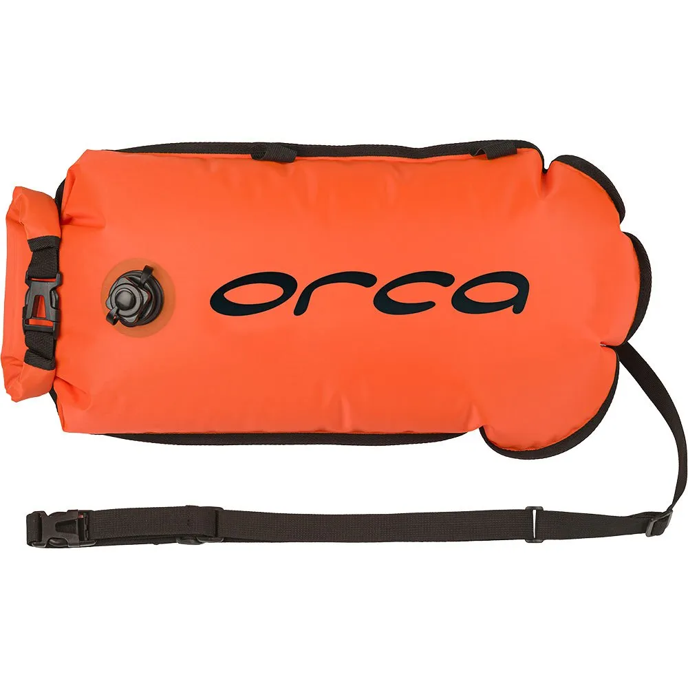 ORCA Sicherheitsboje Mit Tasche, Hi-vis orange ORCA Sicherheitsboje Mit Tasche, Hi-vis orange