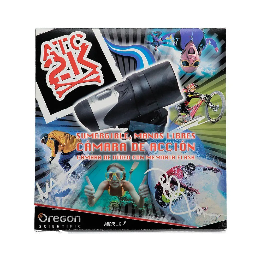 Oregon Scientific At18g Action-kamera, Black, One Size