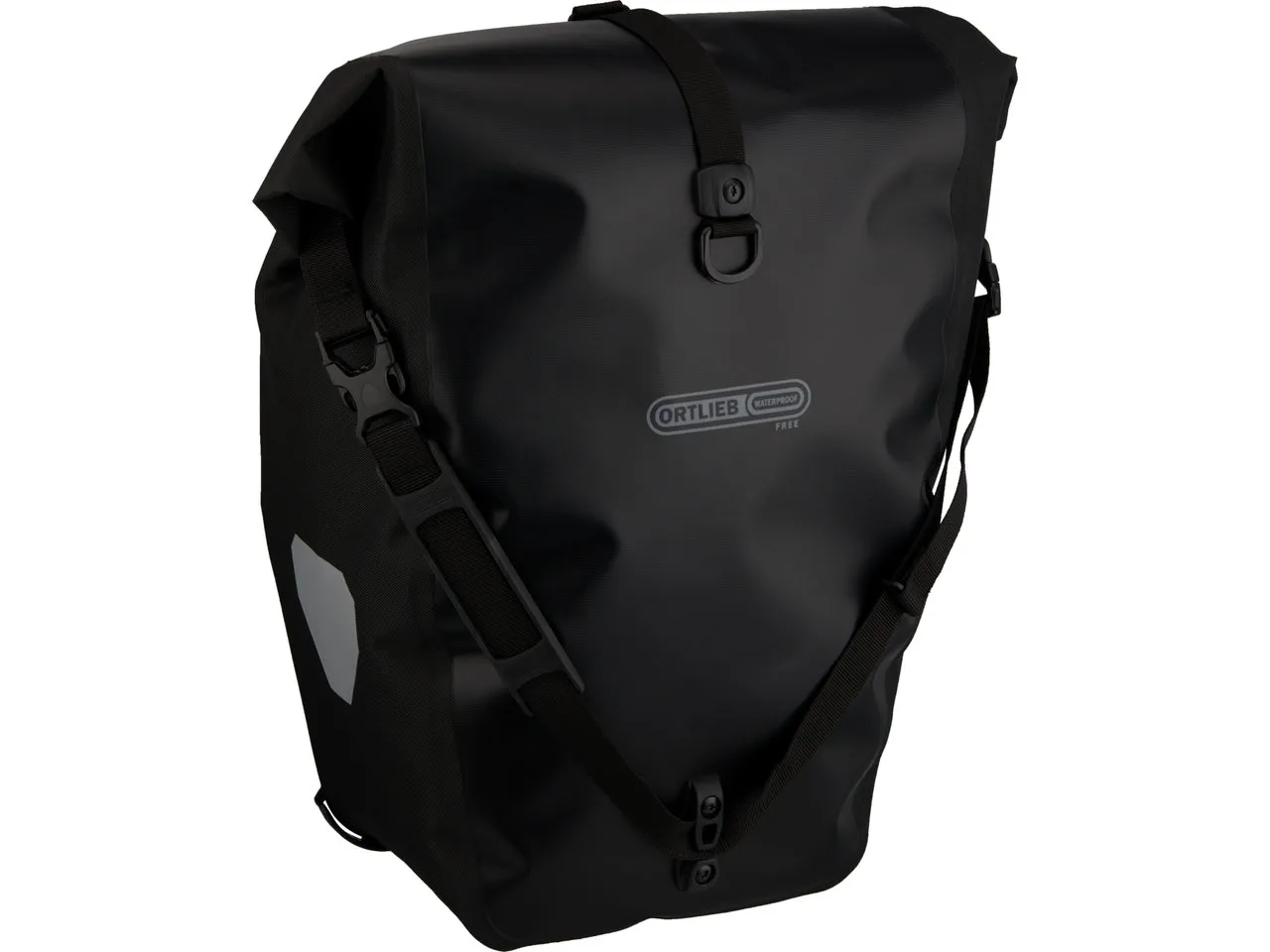 Ortlieb Back-Roller Free Single QL2.1 Fahrradtasche, Black, 20L