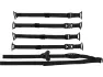 Ortlieb Compression-Straps Gurtbandset für Atrack, Schwarz, one_size
