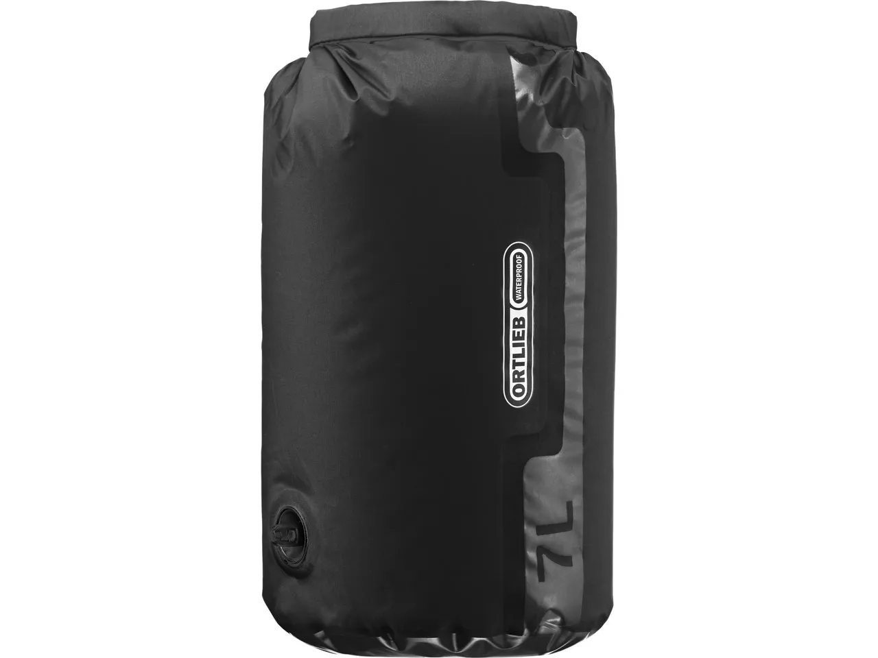 Ortlieb Dry-Bag Light Valve Packsack, Black, 7L Ortlieb Dry-Bag Light Valve Packsack, Black, 7L