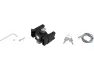 Ortlieb Lenker-Montageset mit Schloss, Schwarz, one_size
