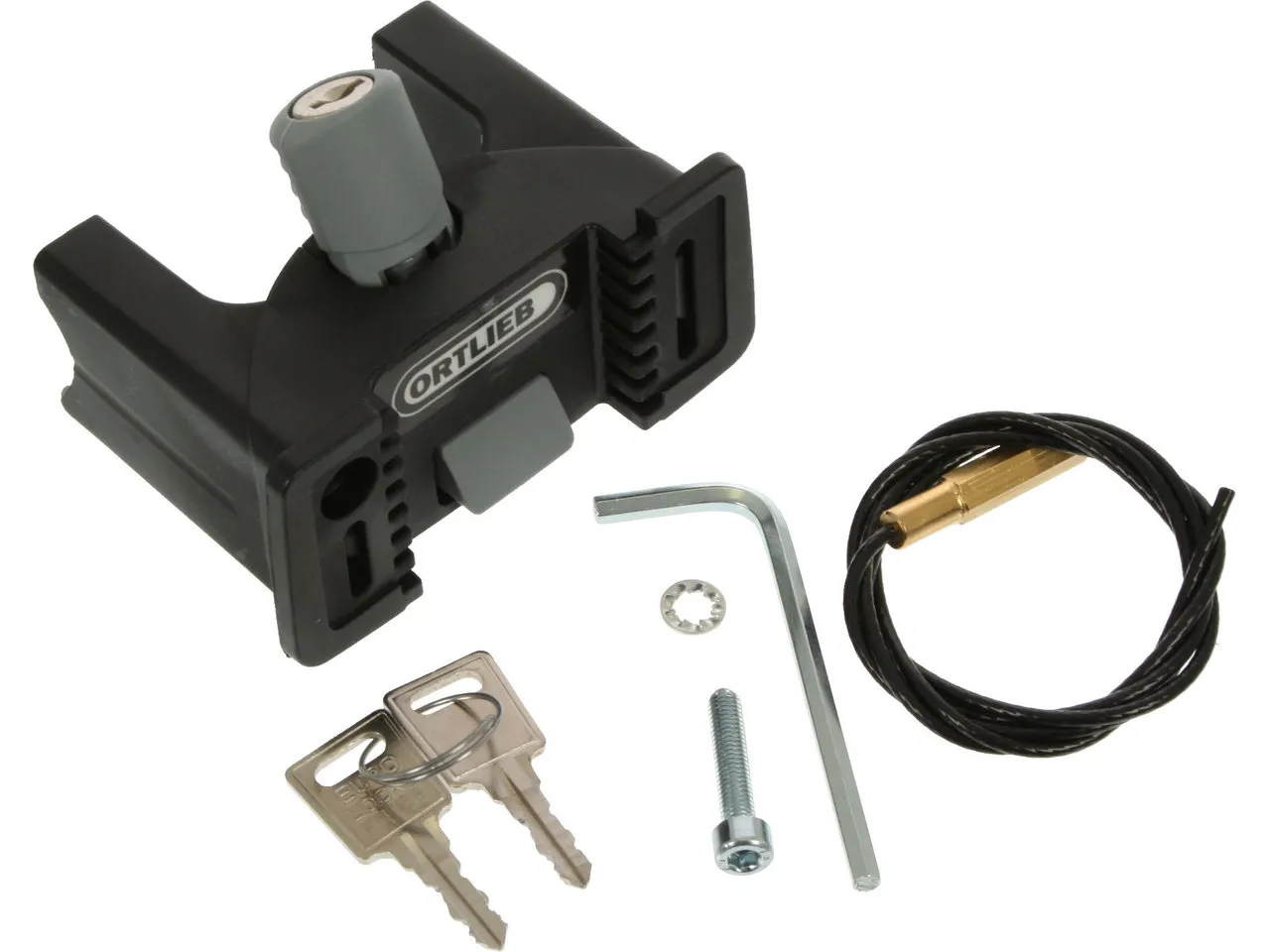 Ortlieb Montageset für Ultimate2-5, Schwarz, one_size