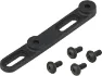 Ortlieb Offset-Plate Montageadapter für Fuel-Pack / Flaschenhalter, Schwarz, one_size