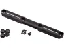 Ortlieb QL1 Schiene für Frontroller / Sport-Packer, Schwarz, kurz
