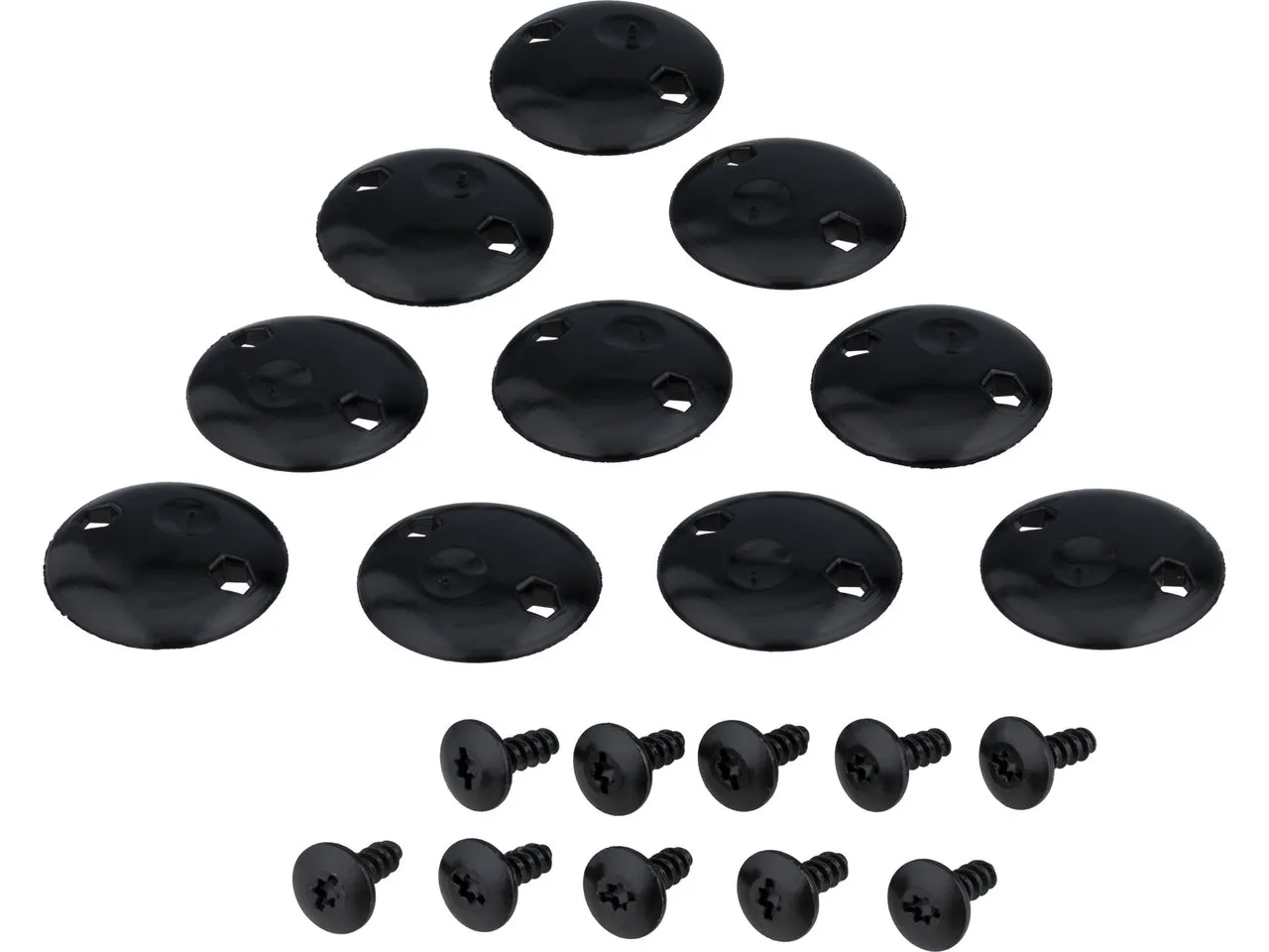 Ortlieb QL2.1-Schraubensatz, Schwarz, one_size Ortlieb QL2.1-Schraubensatz, Schwarz, one_size