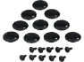Ortlieb QL2.1-Schraubensatz, Schwarz, one_size