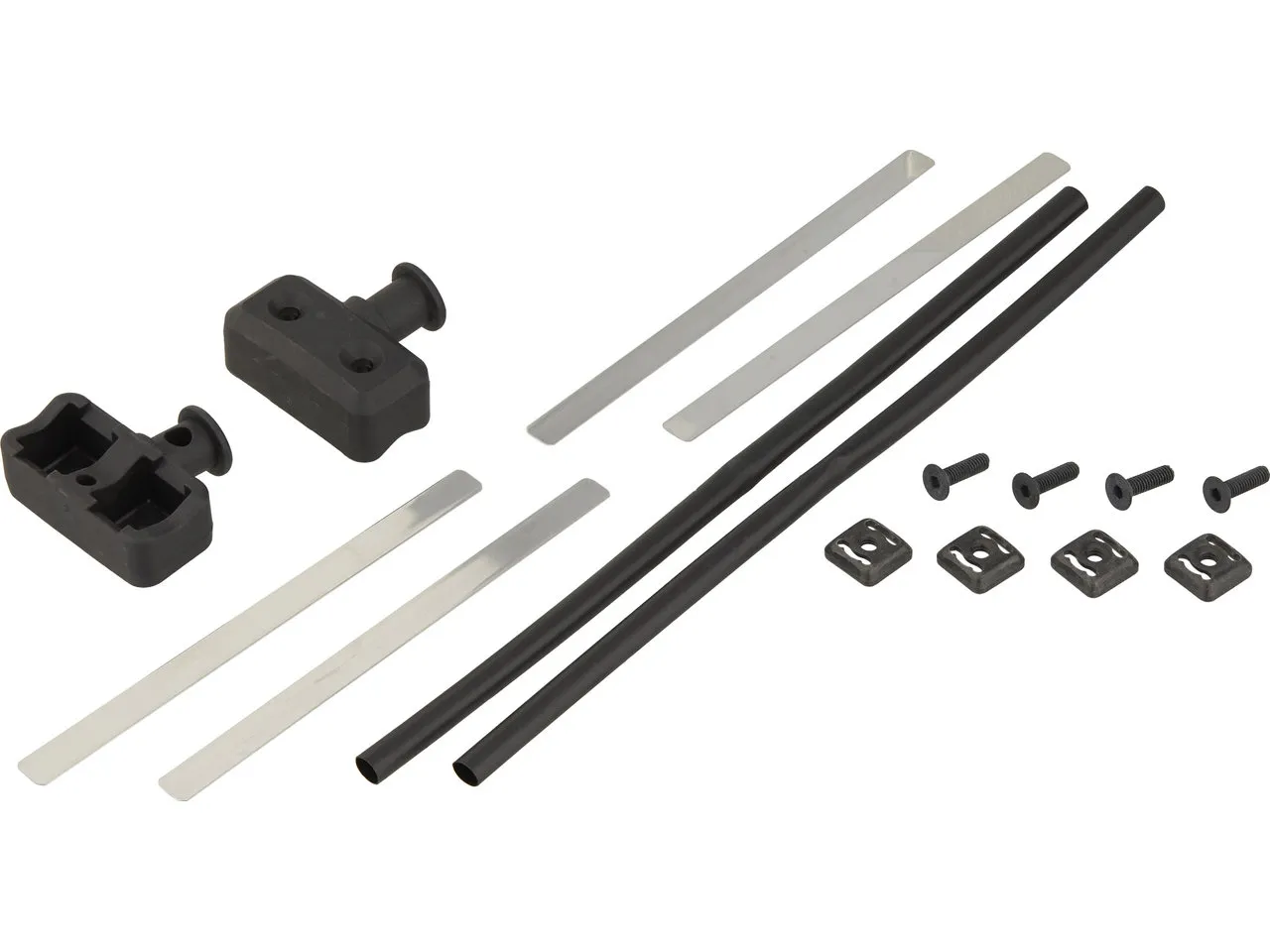 Ortlieb Quick Rack Seat Stay Adapter Montageset, Schwarz, one_size Ortlieb Quick Rack Seat Stay Adapter Montageset, Schwarz, one_size
