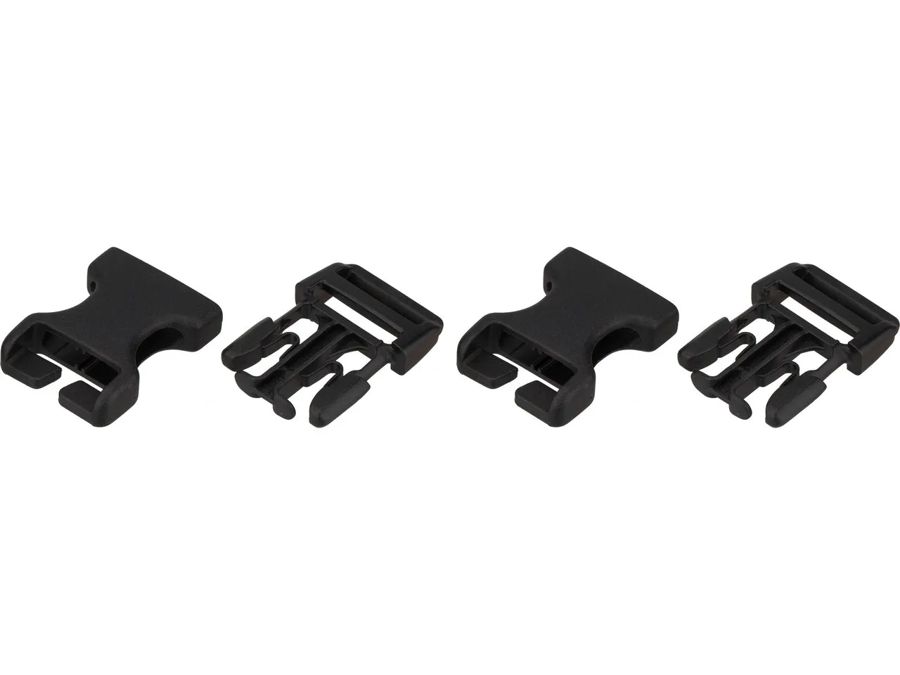Ortlieb Schnallen für Rack-Pack bis Modell 1998, Schwarz, one_size Ortlieb Schnallen für Rack-Pack bis Modell 1998, Schwarz, one_size