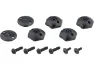 Ortlieb Schraubenset zur Befestigung der oberen QL2.1-Schiene, Schwarz, one_size
