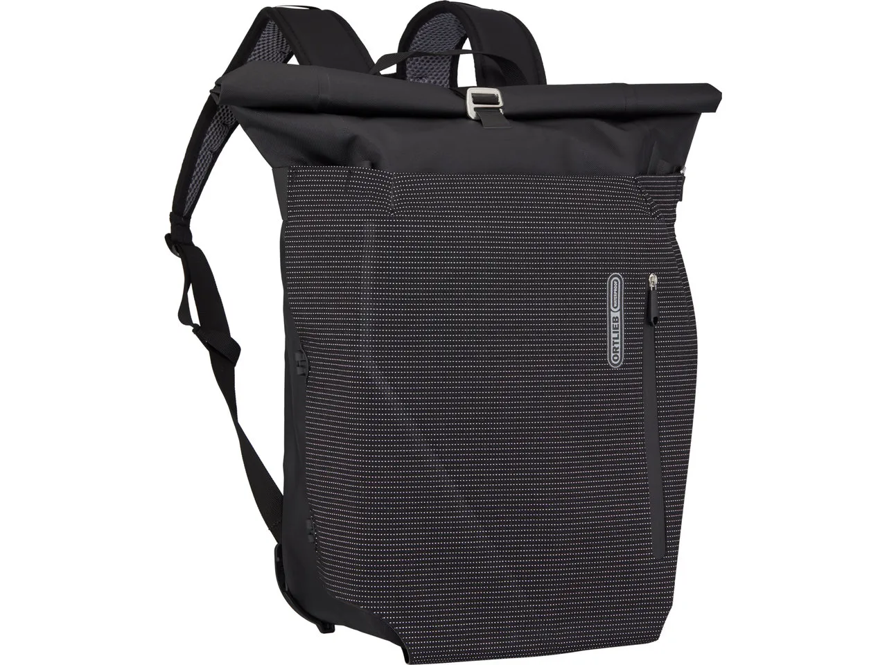 Ortlieb Vario High-Vis QL2.1 Rucksack-Fahrradtasche Hybrid, Black reflective, 26L Ortlieb Vario High-Vis QL2.1 Rucksack-Fahrradtasche Hybrid, Black reflective, 26L