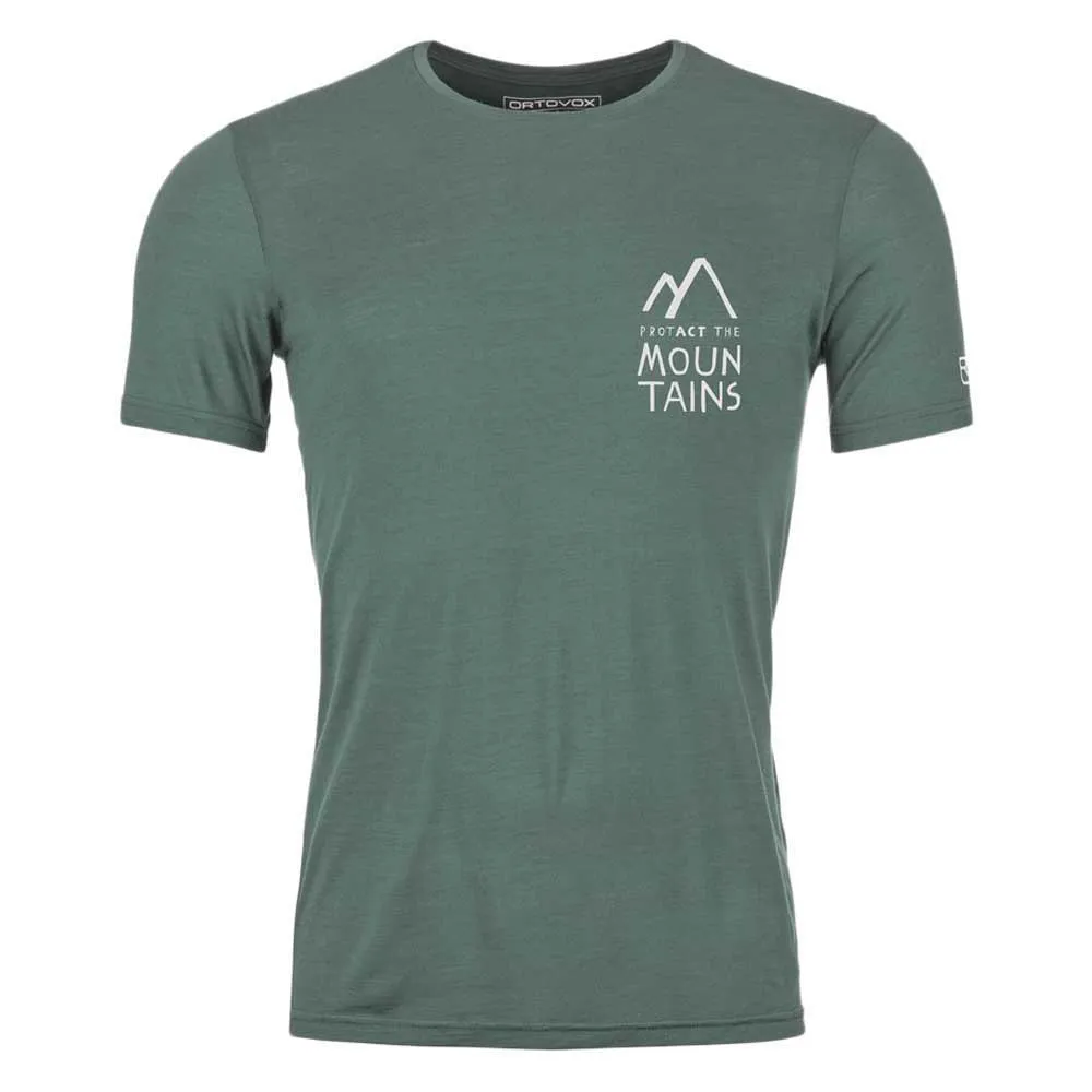 Ortovox 120 Cool Tec Mountain Duo Kurzarm-t-shirt, Arctic grey Ortovox 120 Cool Tec Mountain Duo Kurzarm-t-shirt, Arctic grey