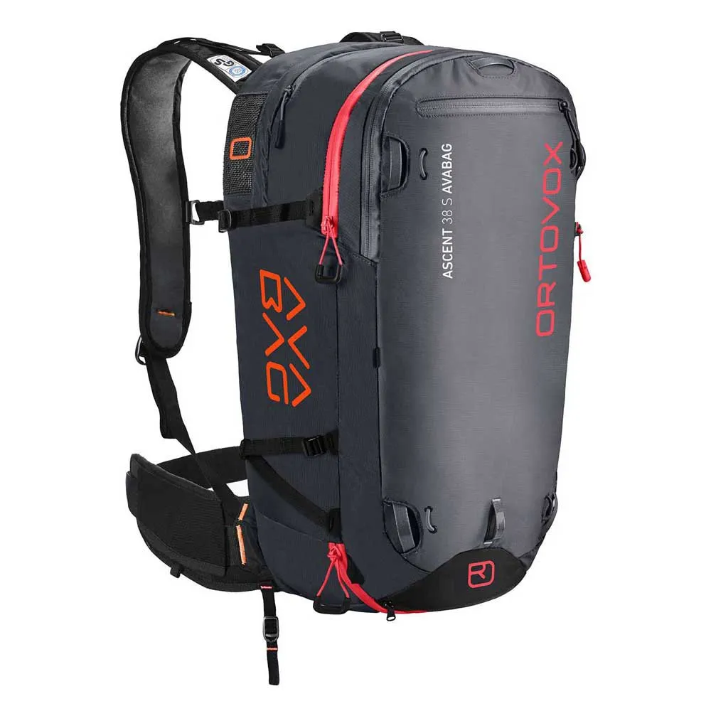 Ortovox Ascent 38s Avabag Kit 38l Rucksack, Black anthracite Ortovox Ascent 38s Avabag Kit 38l Rucksack, Black anthracite