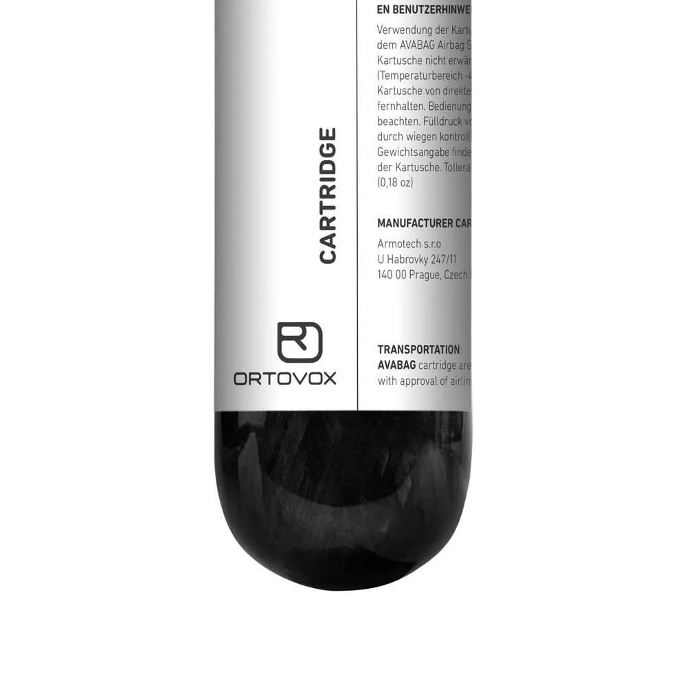 Ortovox Avabag Carbon Patrone, Black Ortovox Avabag Carbon Patrone, Black
