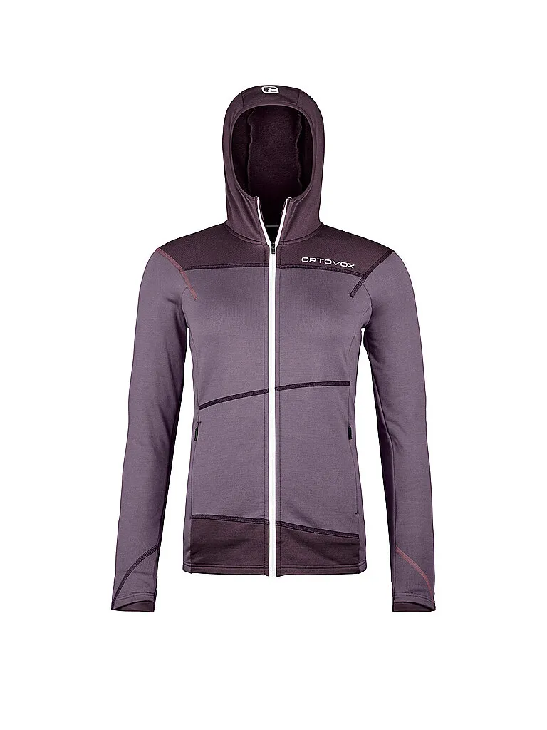 Ortovox Damen Fleecejacke Light Hoodie, Beere Ortovox Damen Fleecejacke Light Hoodie, Beere