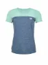 Ortovox Damen Funktionsshirt 150 Cool Logo, Türkis