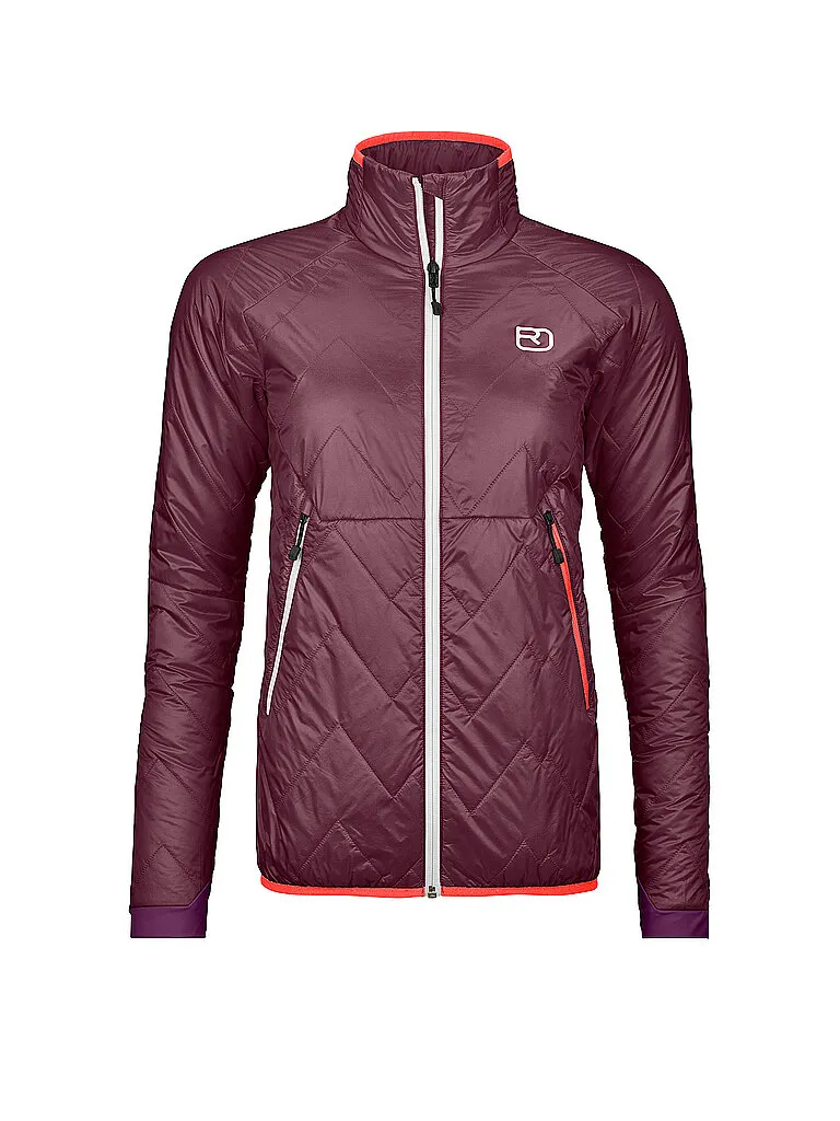 Ortovox Damen Isojacke Piz Vial SW, Dunkelrot Ortovox Damen Isojacke Piz Vial SW, Dunkelrot