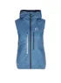Ortovox Damen Isoweste Swisswool Piz Boè Hoodie, Blau