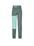 Ortovox Damen Softshell Wanderhose Brenta petrol, Grau