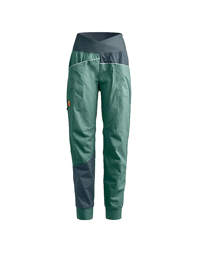 Ortovox Damen Tourenhose Valbon petrol, Hellgrün