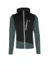 Ortovox Herren Fleecejacke Grid Hoodie petrol