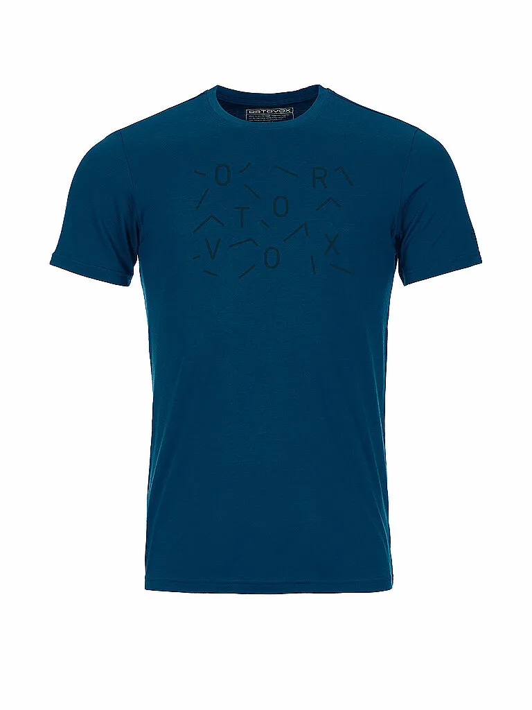 Ortovox Herren Funktionsshirt 150 Cool Logo, Petrol