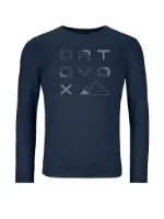 Ortovox Herren Funktionsshirt 185 Merino Brand Outline