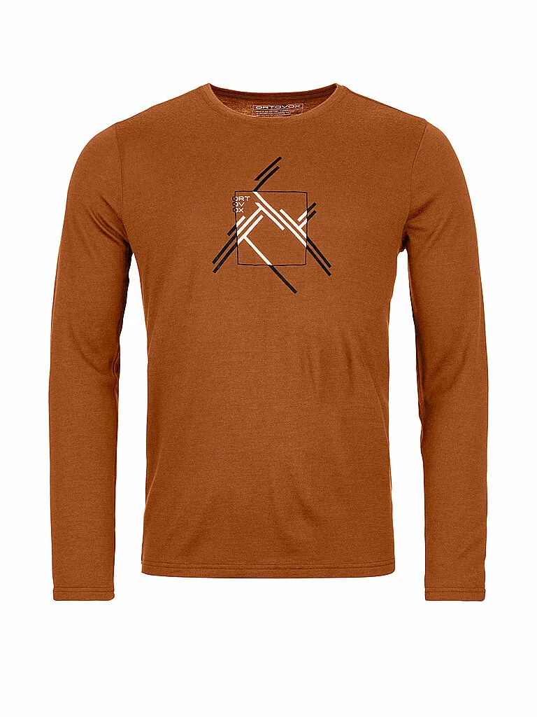 Ortovox Herren Funktionsshirt 185 Merino MTN Cutout