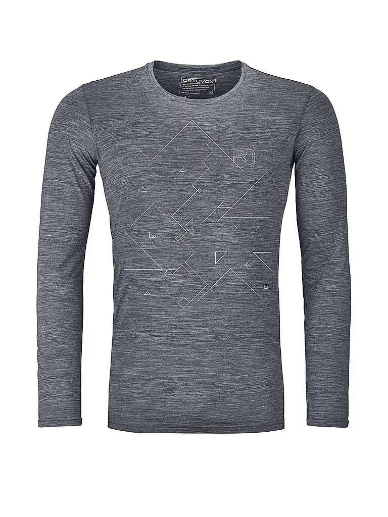 Ortovox Herren Funktionsshirt 185 Merino Tangram