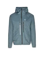 Ortovox Herren Isojacke Piz Boé Swisswool petrol